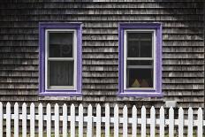 Exterior of a Shingle Carpenter Gothic (Gingerbread) Cottage with White Picket Fence-Julian Castle-Photo