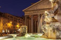 Piazza Della Rotonda and the Pantheon, Rome, Lazio, Italy, Europe-Julian Elliott-Photographic Print