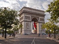 The Arc de Triomphe on the Champs Elysees in Paris, France, Europe-Julian Elliott-Photographic Print