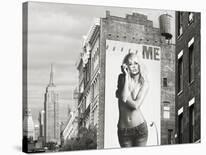 Billboards in Manhattan Number 2-Julian Lauren-Stretched Canvas