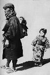 'Dancing girl Kimi-chiyo attender almost every Japanese-style party in Tokyo' c1900, (1921)-Julian Leonard Street-Photographic Print