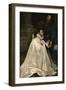 Julián Romero and His Patron Saint, 1612-1618-El Greco-Framed Giclee Print