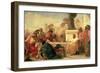 Julian the Apostate (Ad 331-363) Presiding at a Conference of Sectarians, 1875-Edward Armitage-Framed Giclee Print