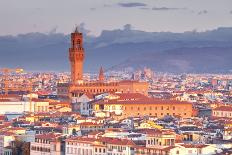 The View from Piazzale Michelangelo over to the Historic City of Florence-Julian-Photographic Print