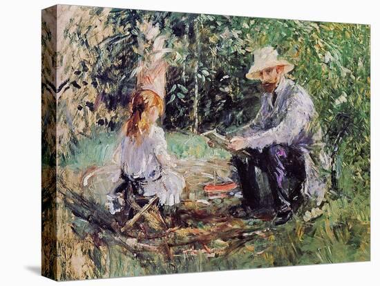 Julie and Eugene Manet, 1883-Morisot-Stretched Canvas