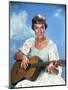 Julie Andrews. "The Sound Of Music" [1965], Directed by Robert Wise.-null-Mounted Photographic Print
