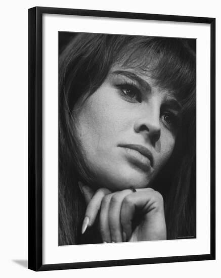 Julie Christie-Paul Schutzer-Framed Premium Photographic Print