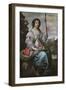 Julie d'Angennes-Claude Deruet-Framed Giclee Print