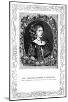 Julie Duchess Montausier-null-Mounted Art Print