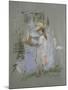 Julie in Pink by the Lakeside-Berthe Morisot-Mounted Giclee Print