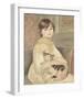 Julie Manet,1887-Pierre-Auguste Renoir-Framed Premium Giclee Print