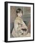 Julie Manet, 1887-Pierre-Auguste Renoir-Framed Giclee Print