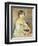 Julie Manet with Cat, 1887-Pierre-Auguste Renoir-Framed Giclee Print