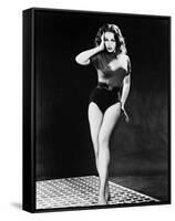 Julie Newmar-null-Framed Stretched Canvas