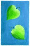 Leaf Hearts, 2003-Julie Nicholls-Giclee Print