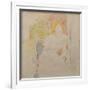 Julie Seated-Berthe Morisot-Framed Giclee Print