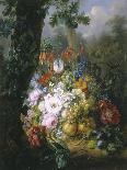 Profusion of Flowers-Julie Van Marcke-Framed Stretched Canvas