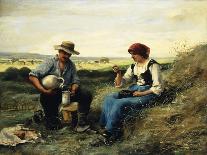 The Midday Repast-Julien Dupr?-Mounted Giclee Print