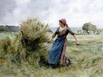 Prairie a Arques-la Bataille, Normandie-Julien Dupre-Framed Giclee Print