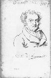 Portrait of Pascal Joseph François Gosselin, 1821-Julien Leopold Boilly-Giclee Print