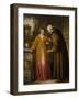 Juliet and the Friar 'Take Thou This Phial'-William James Grant-Framed Giclee Print