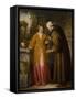 Juliet and the Friar 'Take Thou This Phial'-William James Grant-Framed Stretched Canvas