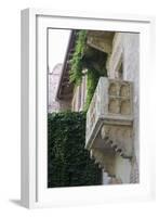 Juliet Balcony in Casa Di Giulietta, Verona, Italy-Martin Child-Framed Photographic Print