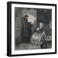 Juliet in the Cell of Friar Lawrence, 1867-Herbert Bourne-Framed Giclee Print