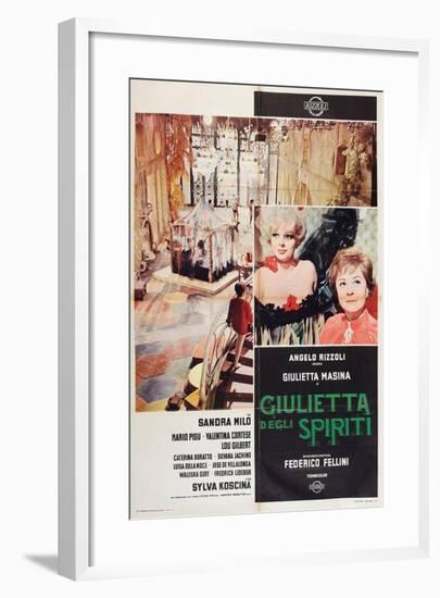 Juliet of the Spirits, 1965 (Giulietta Degli Spiriti)-null-Framed Giclee Print
