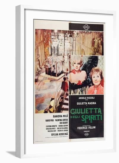 Juliet of the Spirits, 1965 (Giulietta Degli Spiriti)-null-Framed Giclee Print