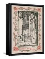 Juliet, Romeo and Juliet-Robert Anning Bell-Framed Stretched Canvas