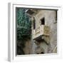 Juliet's Balcony, Verona, UNESCO World Heritage Site, Veneto, Italy, Europe-Stuart Black-Framed Photographic Print