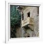 Juliet's Balcony, Verona, UNESCO World Heritage Site, Veneto, Italy, Europe-Stuart Black-Framed Photographic Print