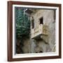 Juliet's Balcony, Verona, UNESCO World Heritage Site, Veneto, Italy, Europe-Stuart Black-Framed Photographic Print