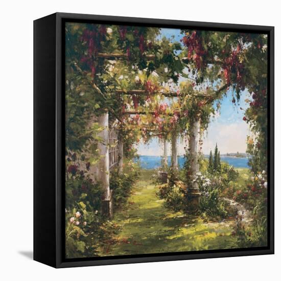 Juliet's Garden I-Gabriela-Framed Stretched Canvas