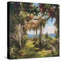 Juliet's Garden I-Gabriela-Stretched Canvas