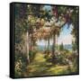 Juliet's Garden I-Gabriela-Framed Stretched Canvas