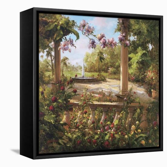 Juliet's Garden II-Gabriela-Framed Stretched Canvas