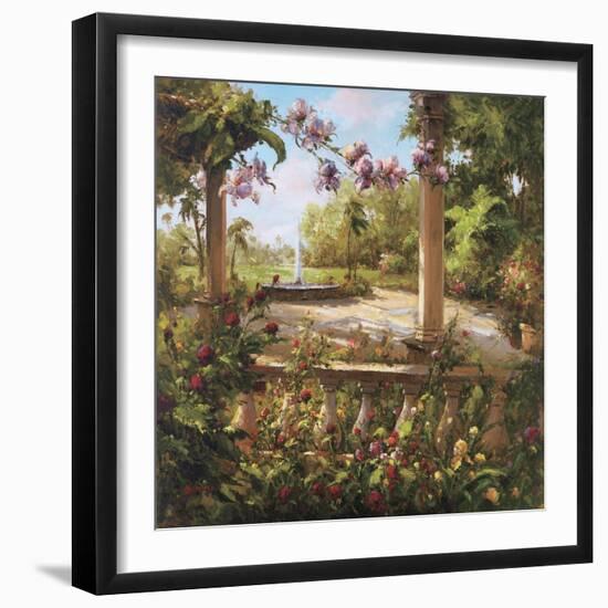 Juliet's Garden II-Gabriela-Framed Art Print