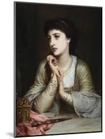 Juliet's Last Thoughts-Frank Bernard Dicksee-Mounted Giclee Print