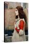 Juliet-John William Waterhouse-Stretched Canvas