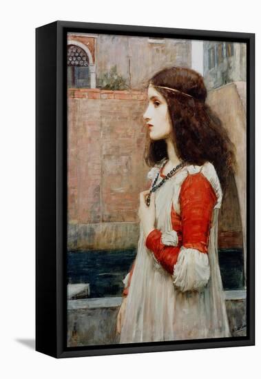 Juliet-John William Waterhouse-Framed Stretched Canvas