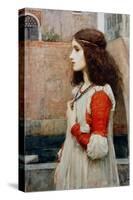 Juliet-John William Waterhouse-Stretched Canvas