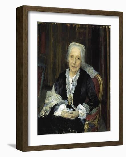 Juliette Drouet-Jules Bastien-Lepage-Framed Giclee Print