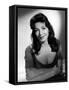 JULIETTE GRECO, 1957 (b/w photo)-null-Framed Stretched Canvas