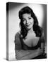 JULIETTE GRECO, 1957 (b/w photo)-null-Stretched Canvas