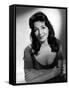 JULIETTE GRECO, 1957 (b/w photo)-null-Framed Stretched Canvas