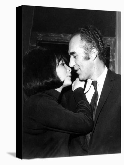 Juliette Gréco and Michel Piccoli in 1968-Marcel Begoin-Stretched Canvas