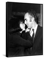 Juliette Gréco and Michel Piccoli in 1968-Marcel Begoin-Framed Stretched Canvas