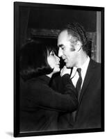 Juliette Gréco and Michel Piccoli in 1968-Marcel Begoin-Framed Photographic Print